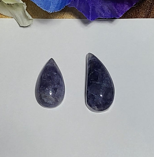 Iolite Cabochons / Flatbacks