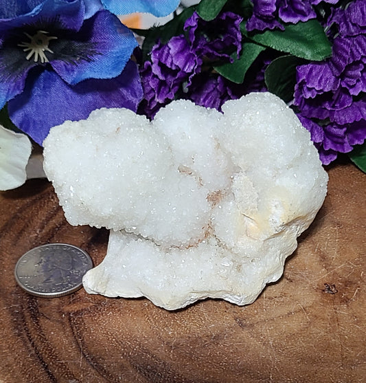 Druzy Apophyllite Stalactites - Multiple Sizes to Choose From