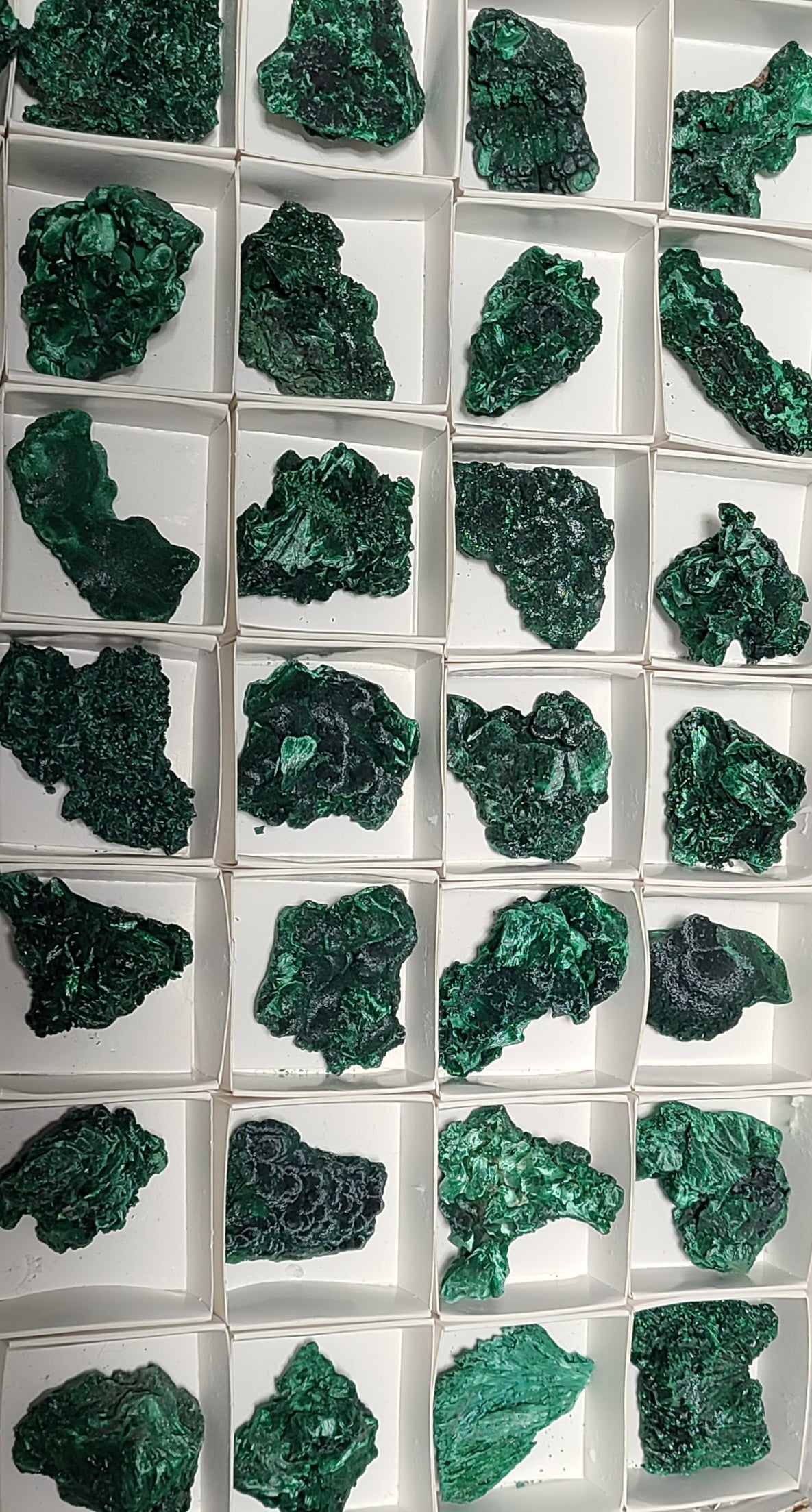 Velvet Malachite Specimens - AA Grade