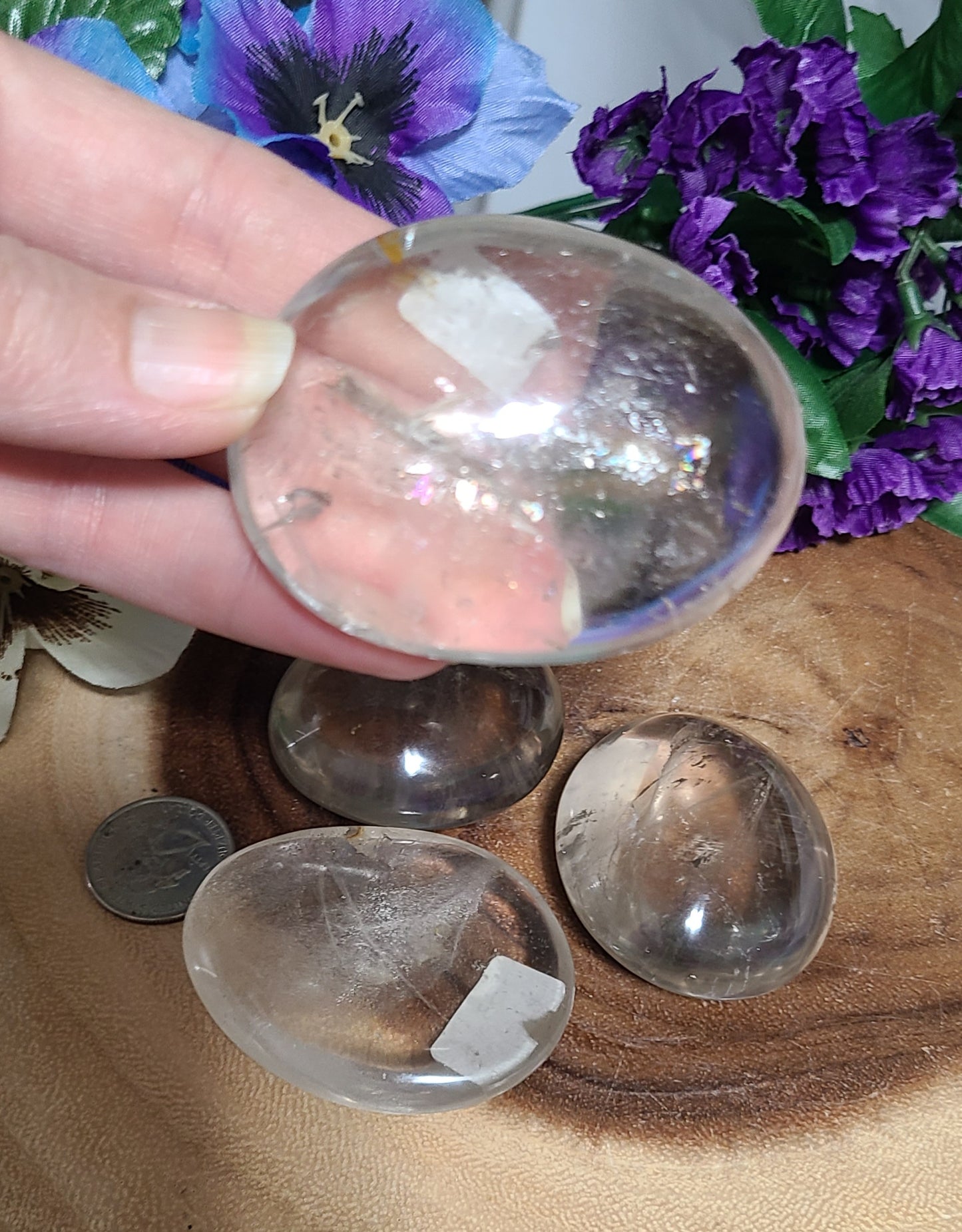 HUGE Clear Quartz Boulders / Oversized Palmstones