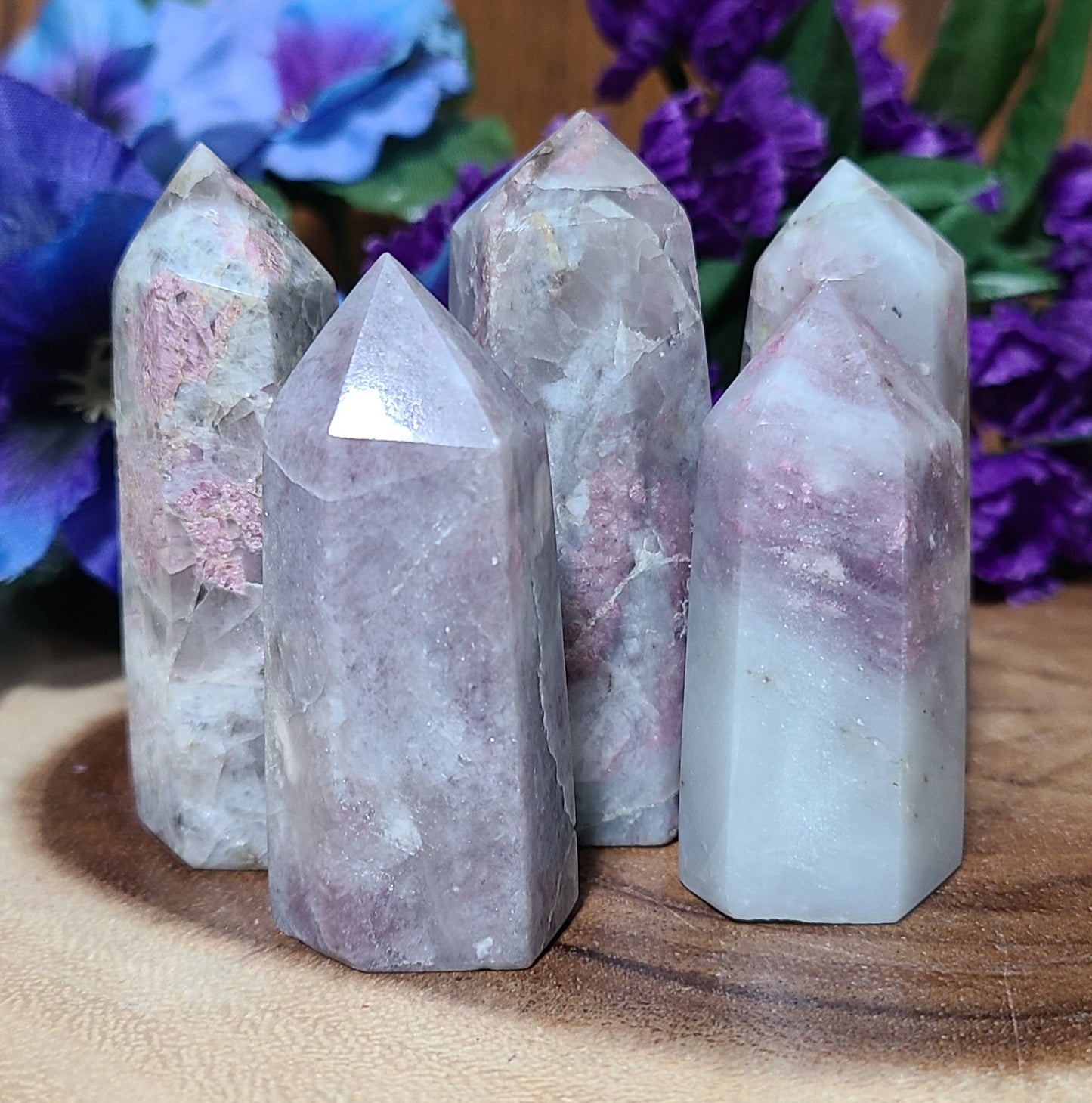 Pink Tourmaline Towers