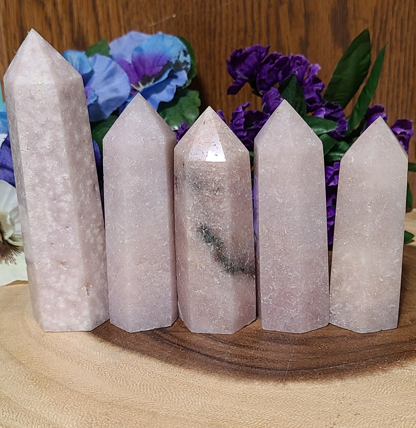 RARE & Large Pink Amethyst Towers / Generators