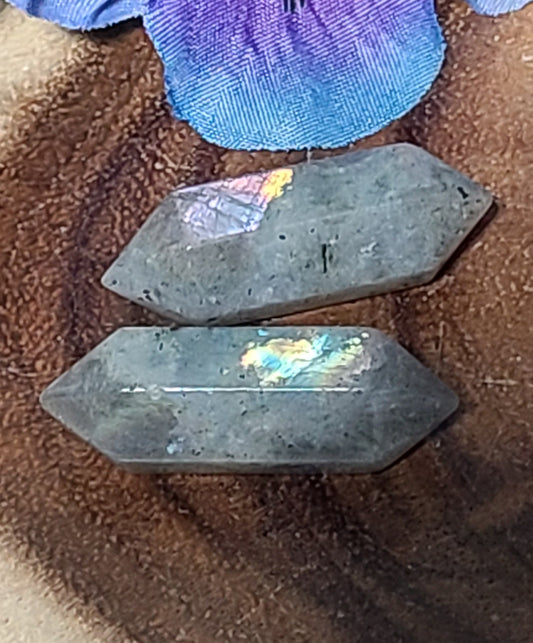 Labradorite - Double Terminated Points / Wands