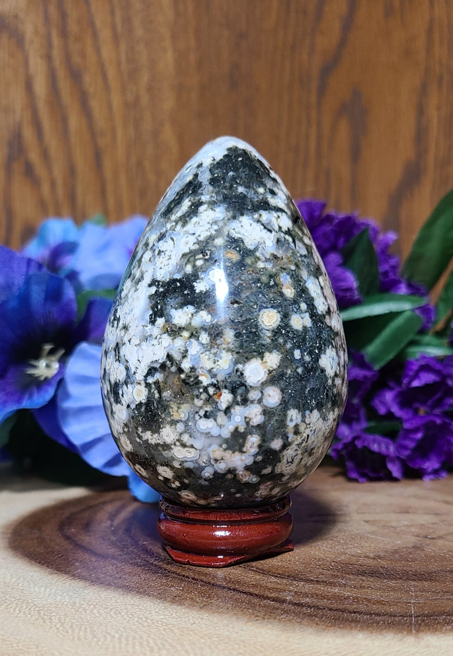 LARGE Ocean Jasper Egg