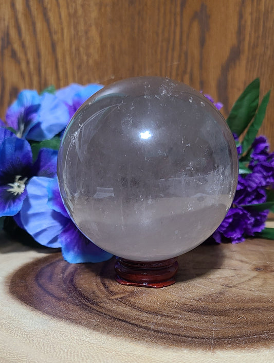 BIG Smoky Quartz Scrying Spheres