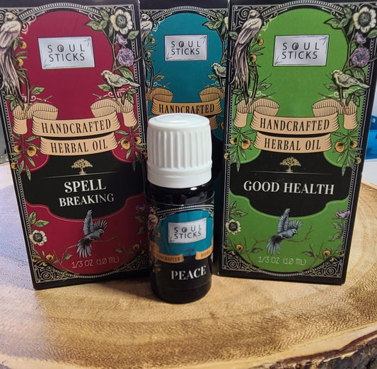 Handcrafted Herbal Oil Blends