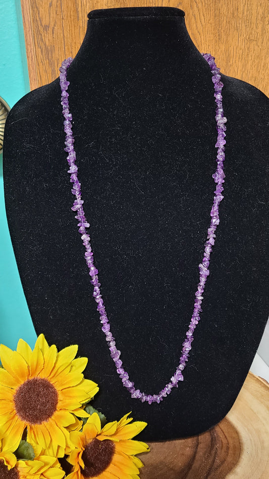 32" Amethyst Necklaces - Healing On All Levels