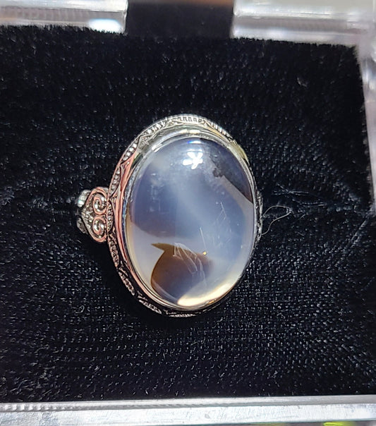 Dendritic Agate - 925 Sterling Silver Rings