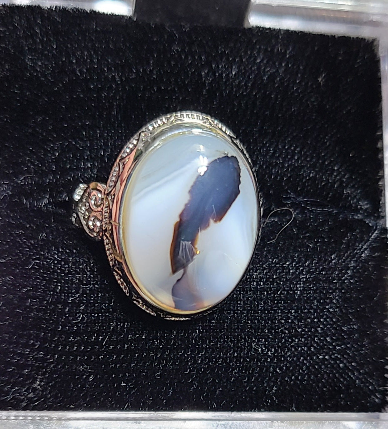 Dendritic Agate - 925 Sterling Silver Rings