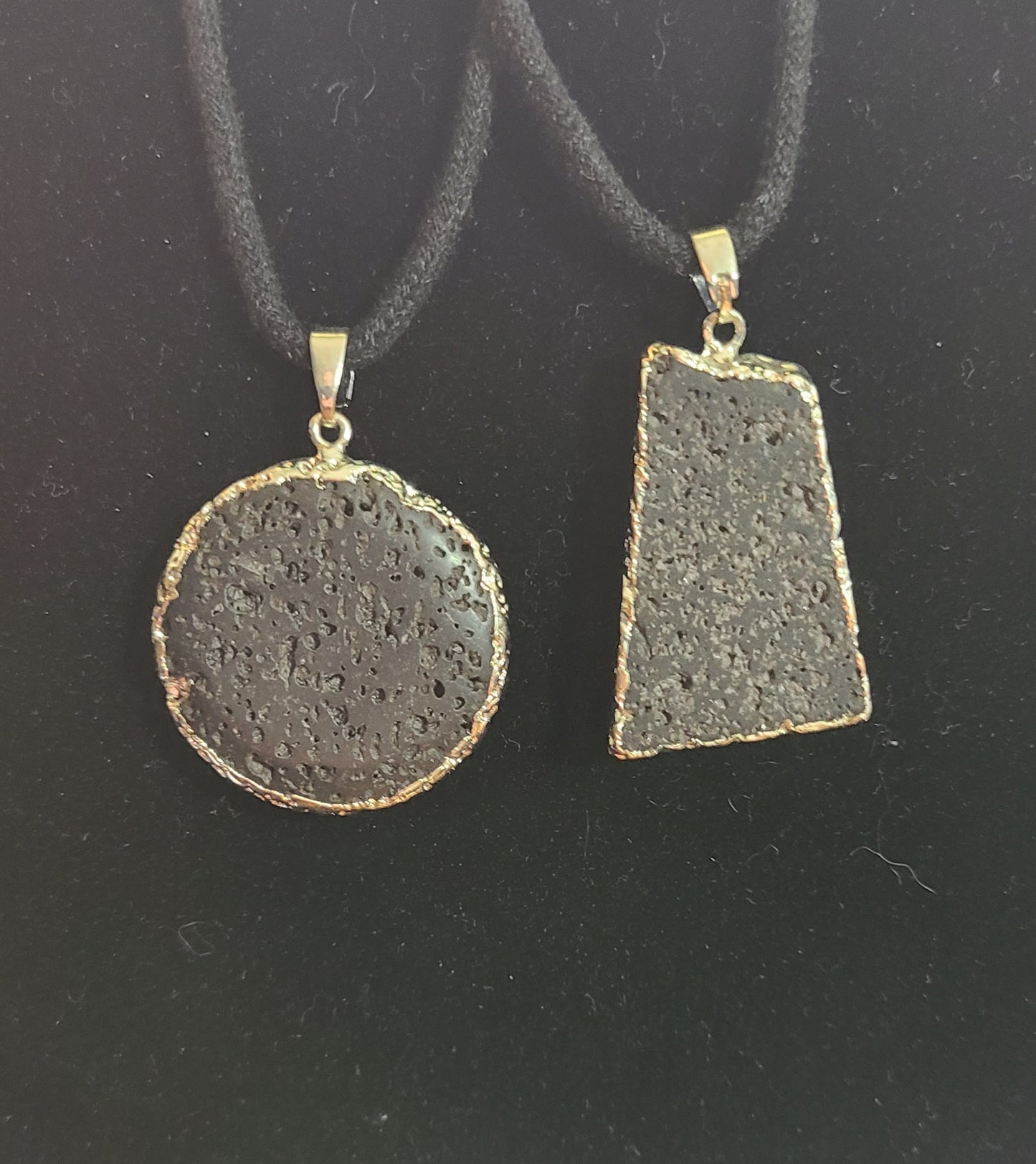 Long Lava Stone Diffuser Necklaces