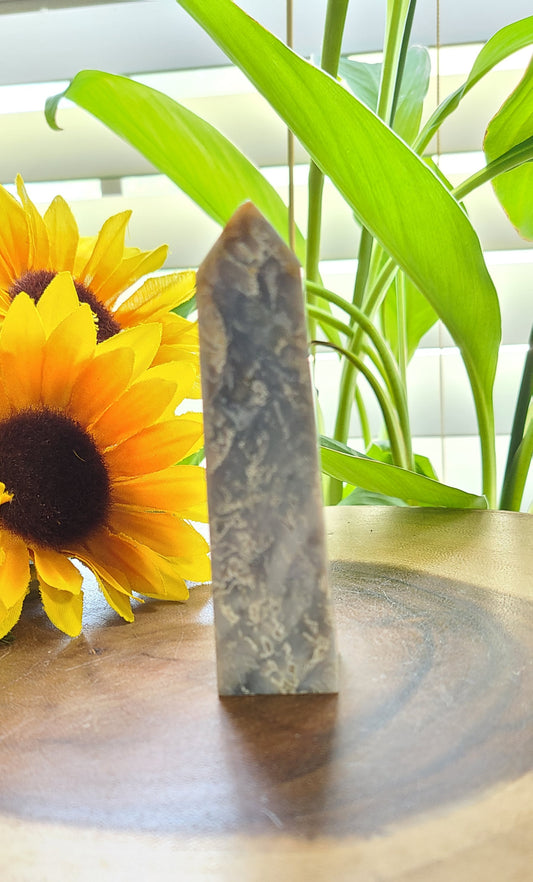 Blue Chalcedony Obelisk