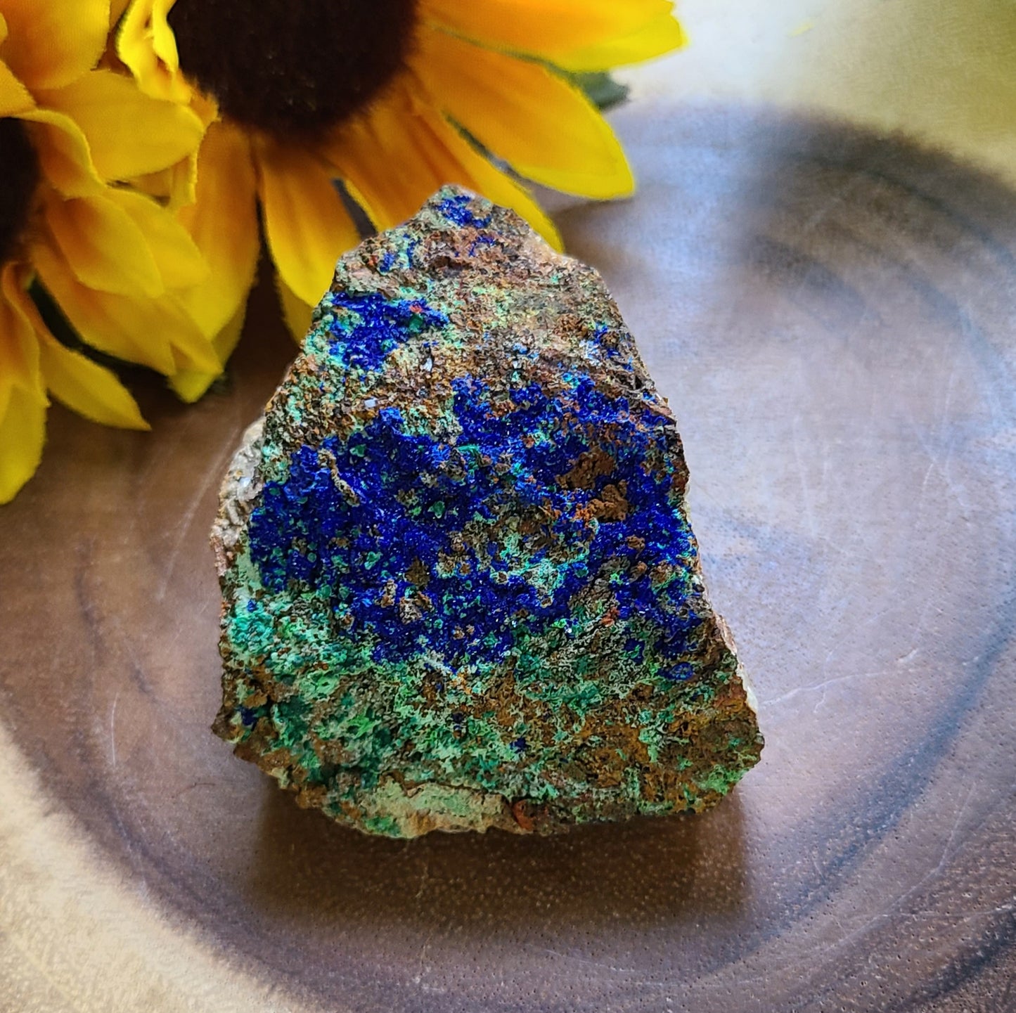 Large Azurite & Malachite Specimen