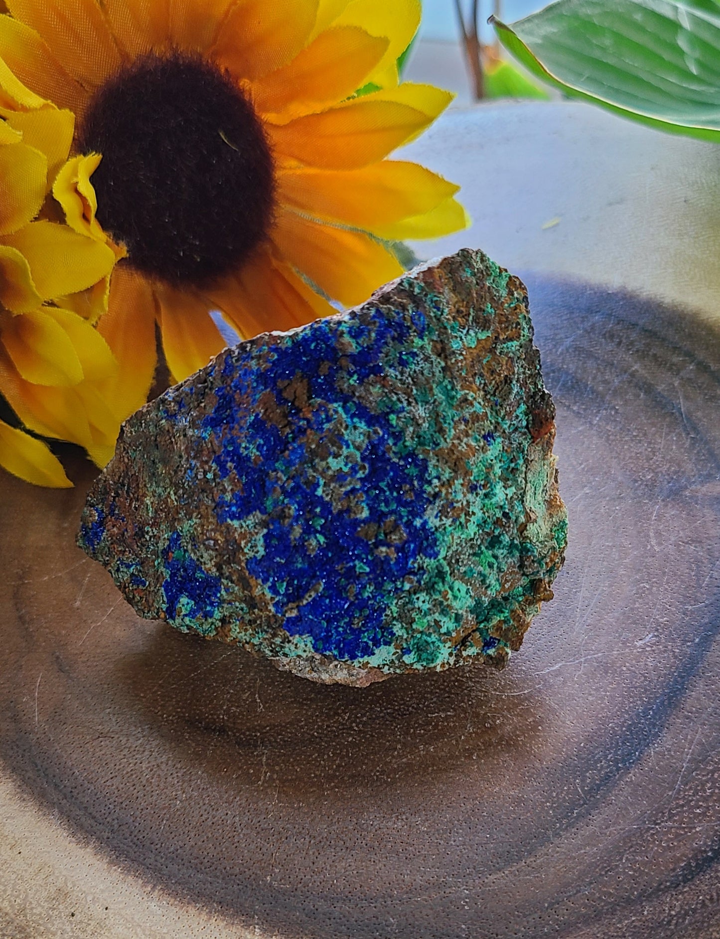 Large Azurite & Malachite Specimen