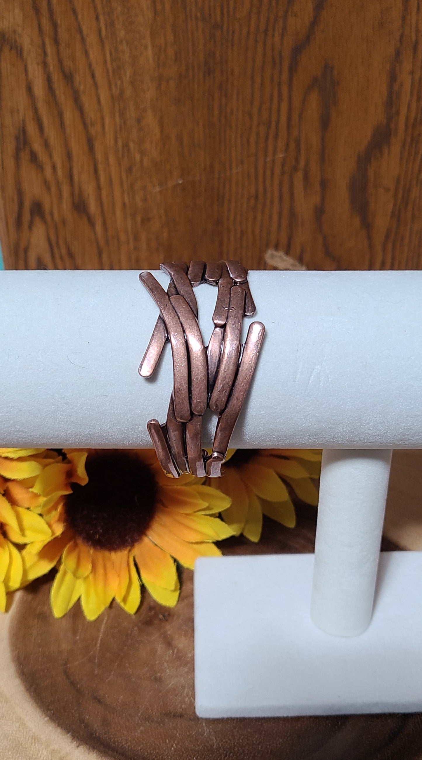 Adjustable Copper Cuff Bracelet