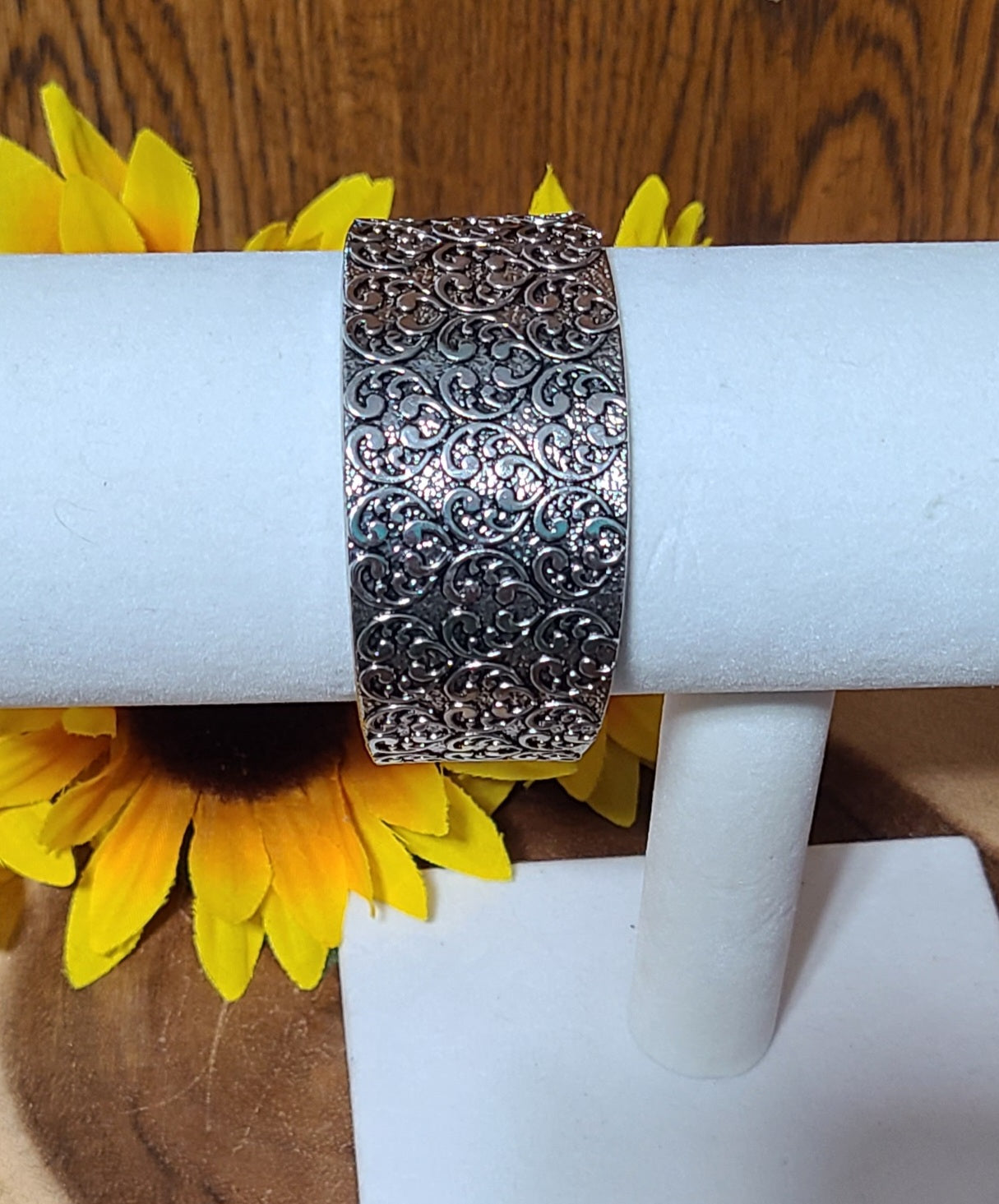 Large Adjustable Silver Cuffs