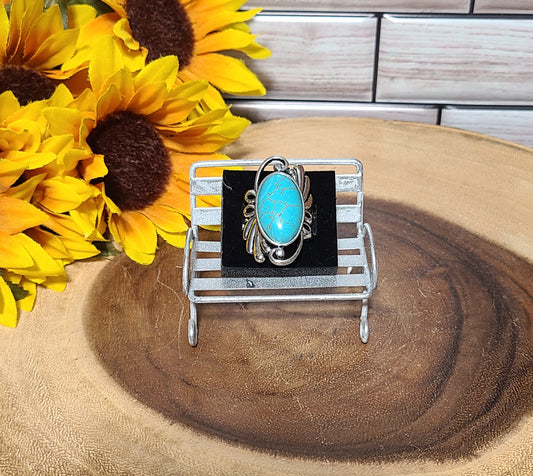 Adjustable Turquoise Rings - Choose Your Setting!