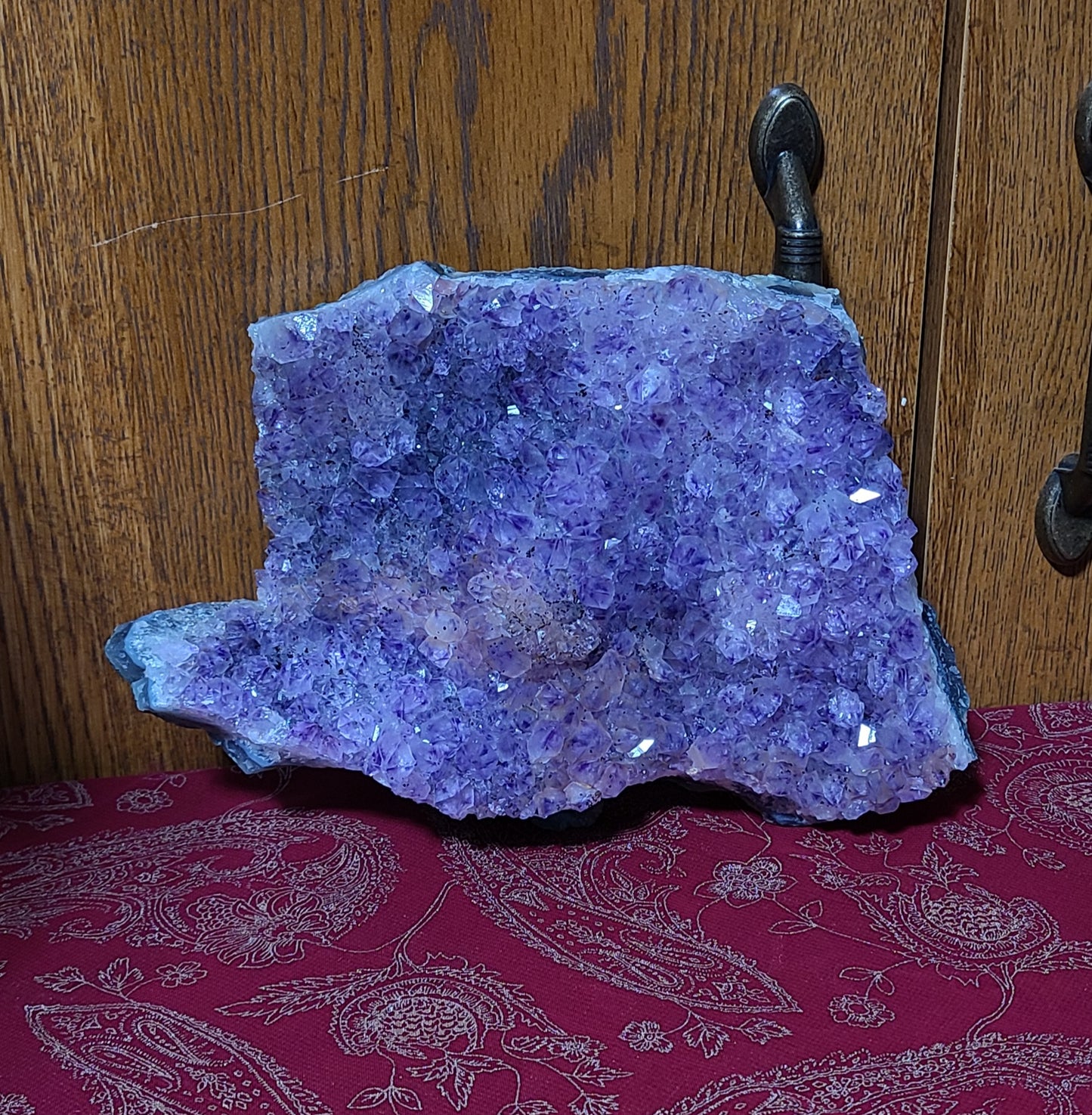 Extra-large Brazilian Amethyst & Citrine Cutbase Freeform