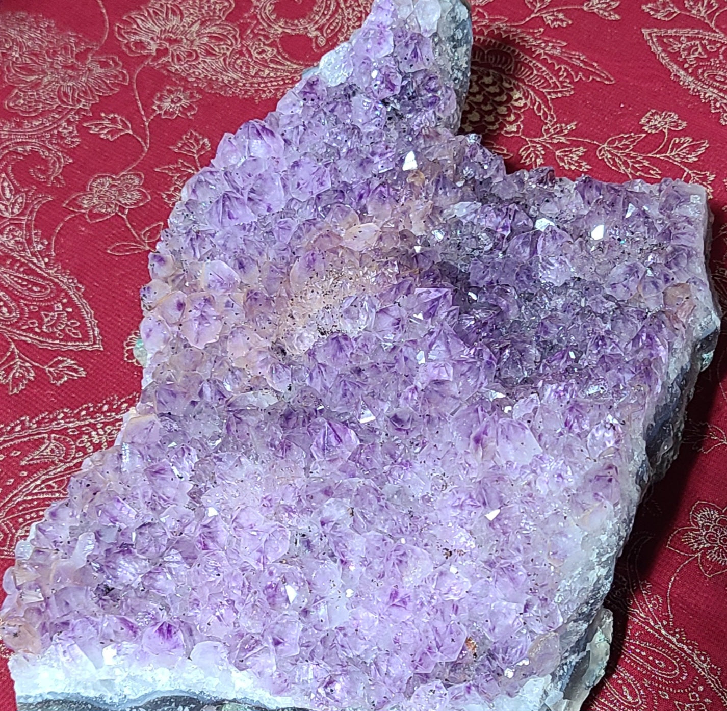 Extra-large Brazilian Amethyst & Citrine Cutbase Freeform