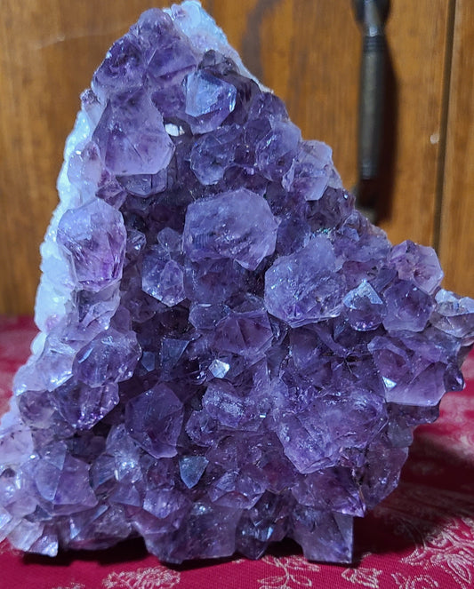 Large Brazilian Amethyst Cutbase Freeform