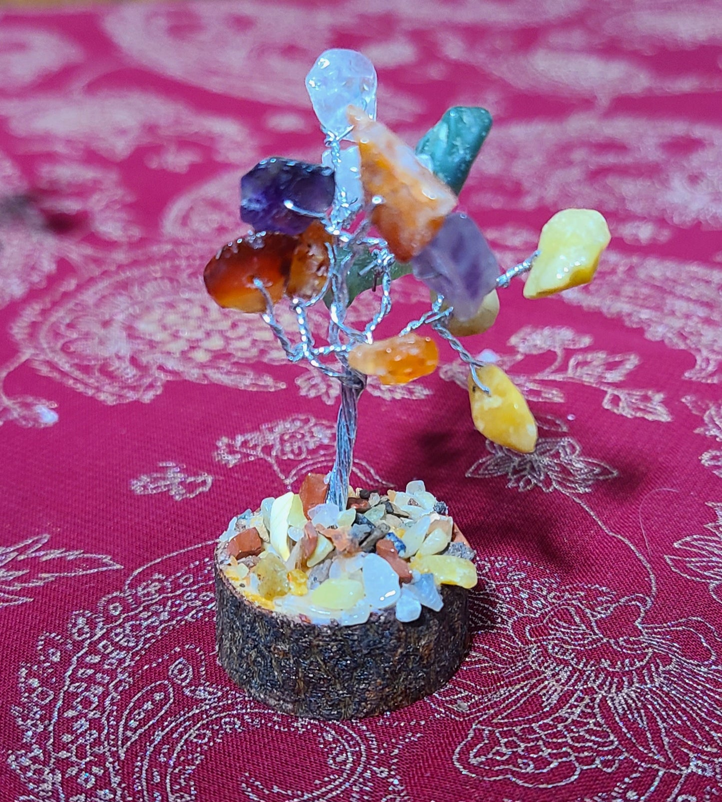 3" Gemstone Trees