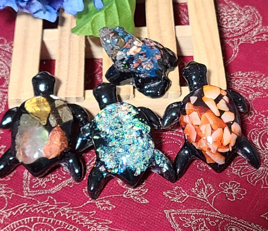 Gemstone Turtles & Frogs