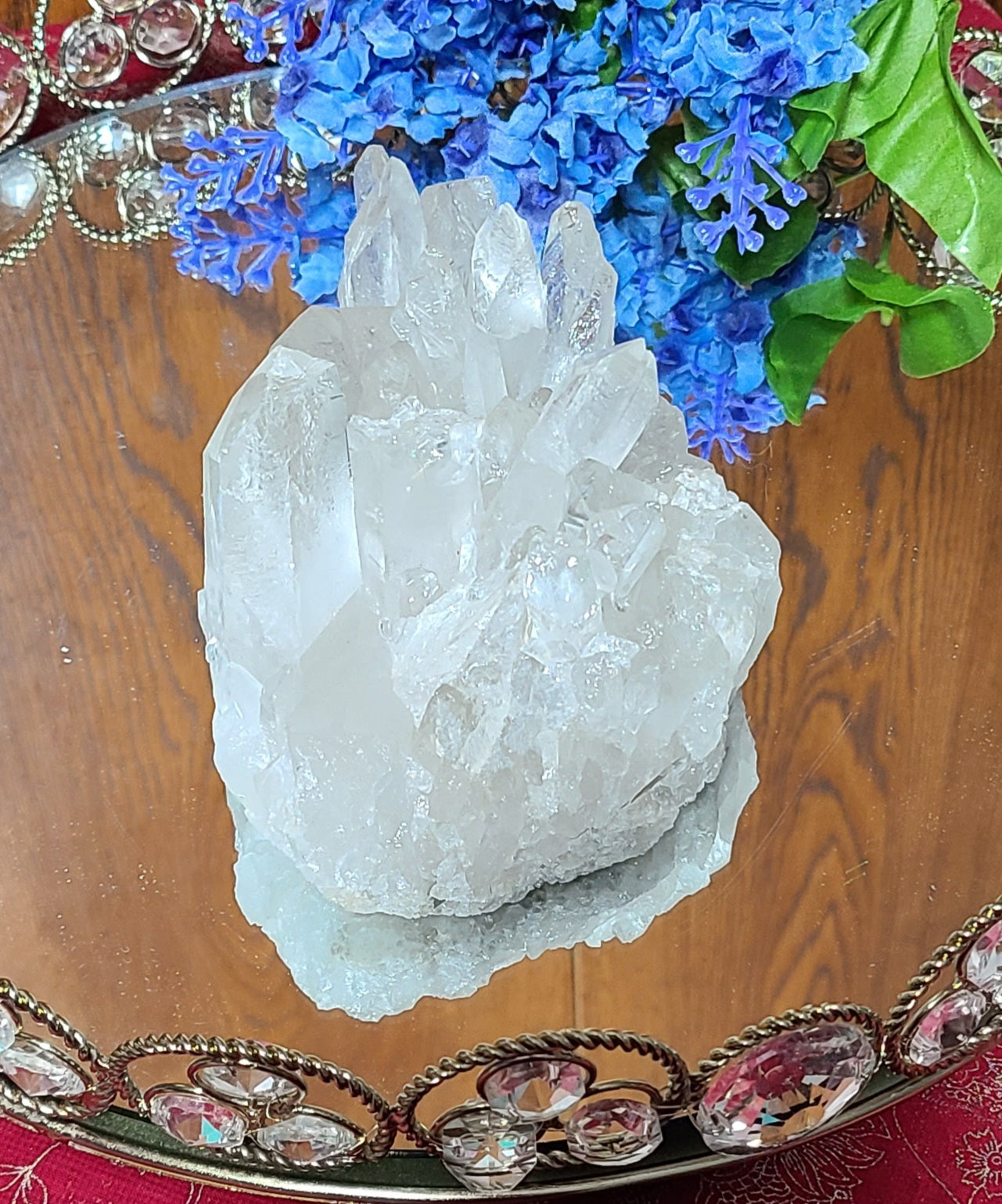 Huge Quartz Points Cluster