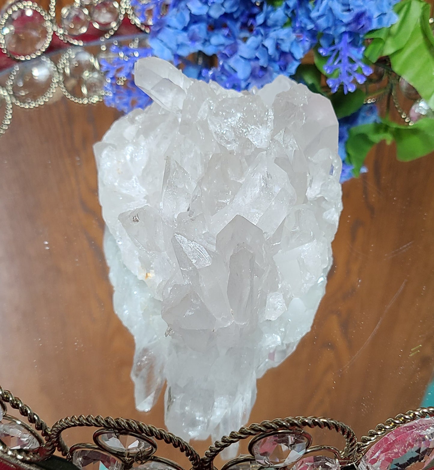 Huge Quartz Points Cluster