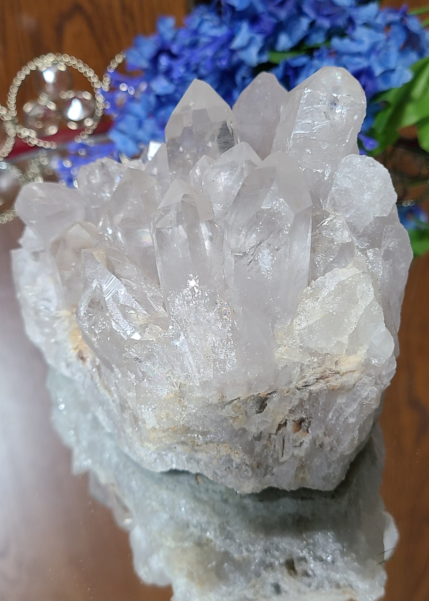 Huge Quartz Points Cluster