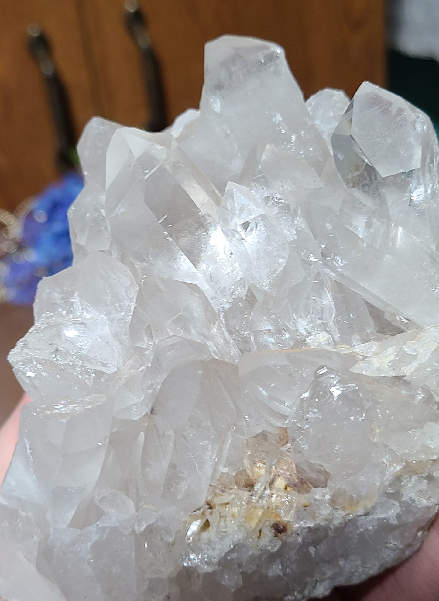 Huge Quartz Points Cluster