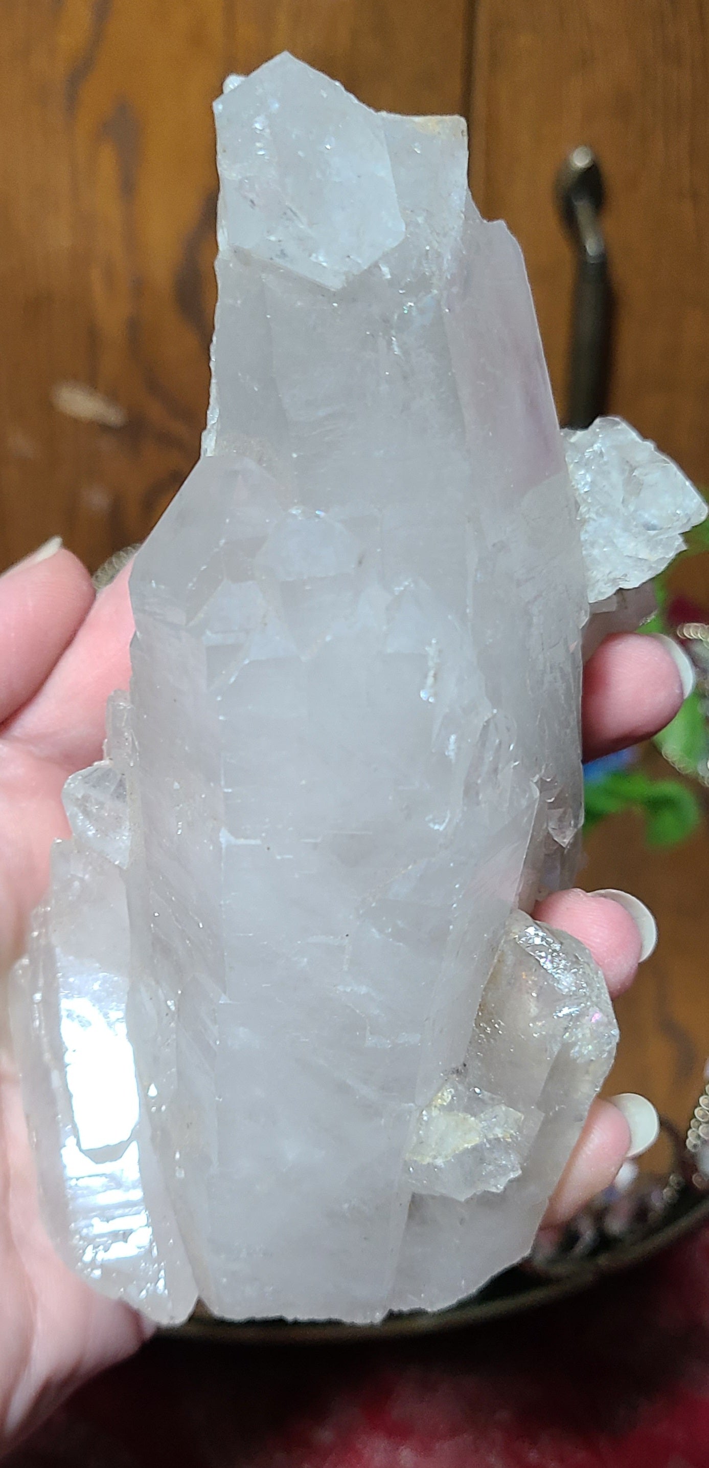 Big Multi-Point Quartz Crystal