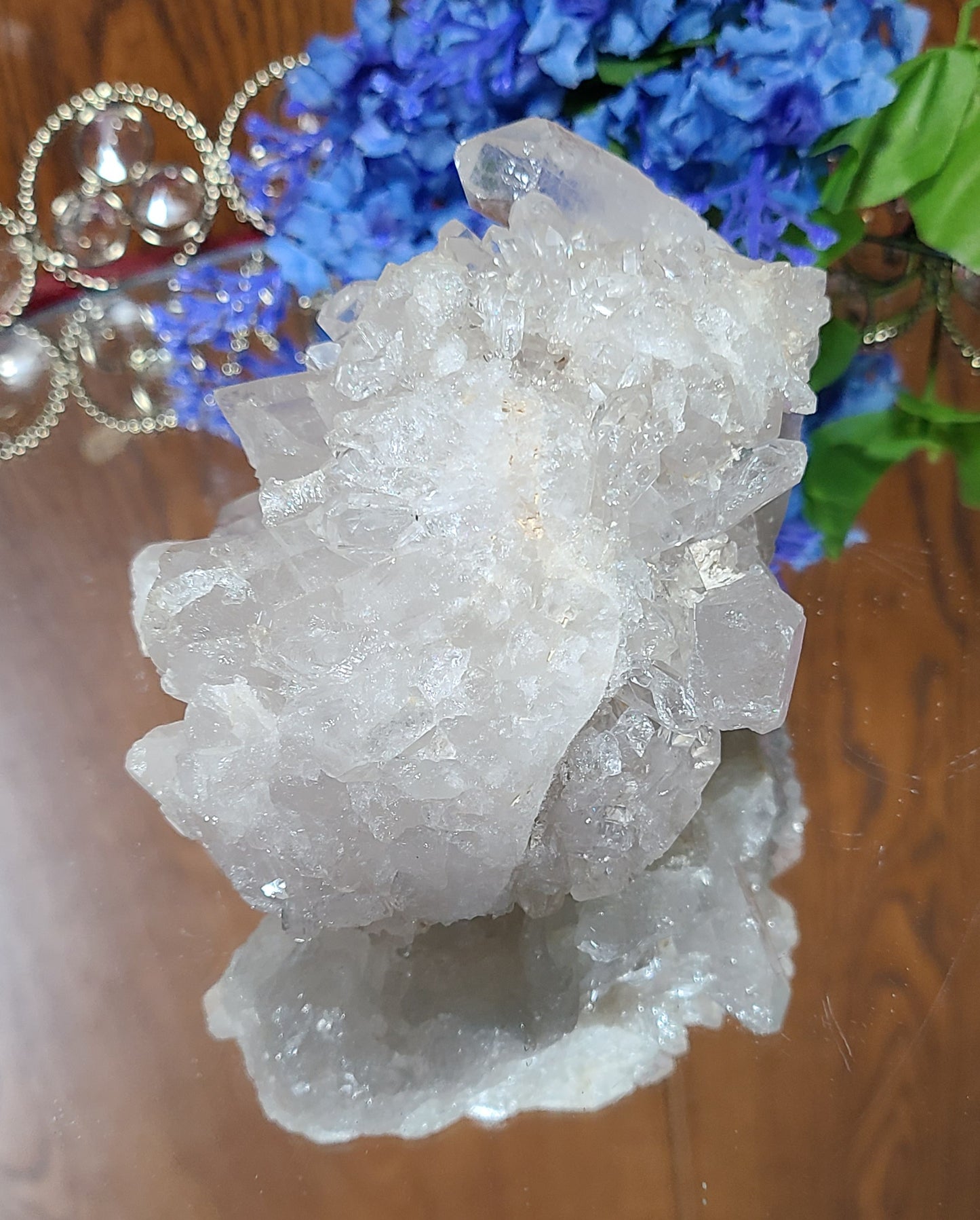 Large Quartz Point Cluster