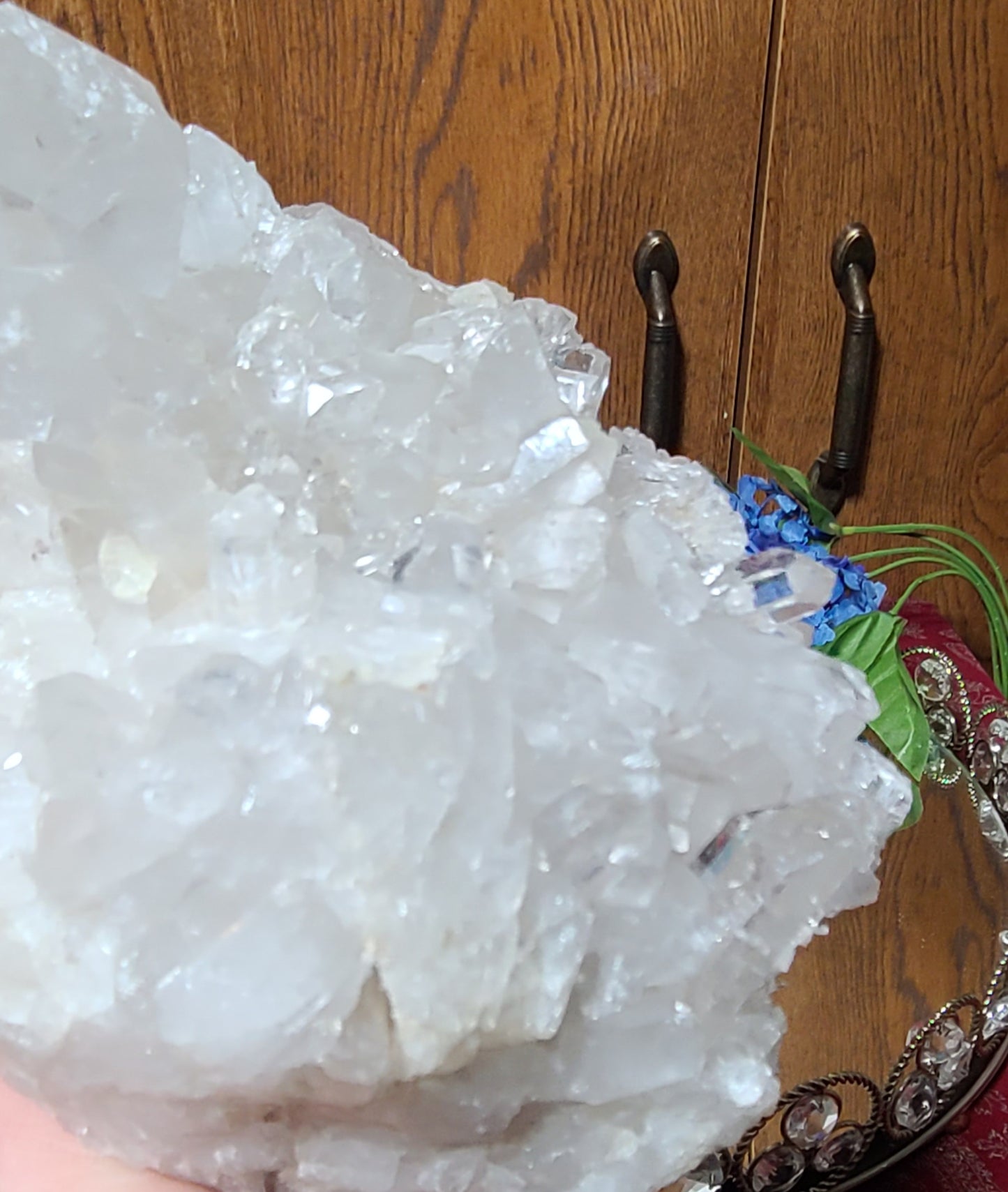 Massive Quartz Multi-Point Cluster