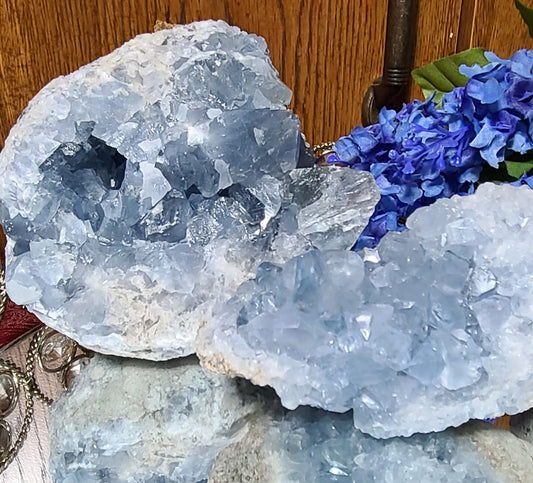 Large Celestite Eggs