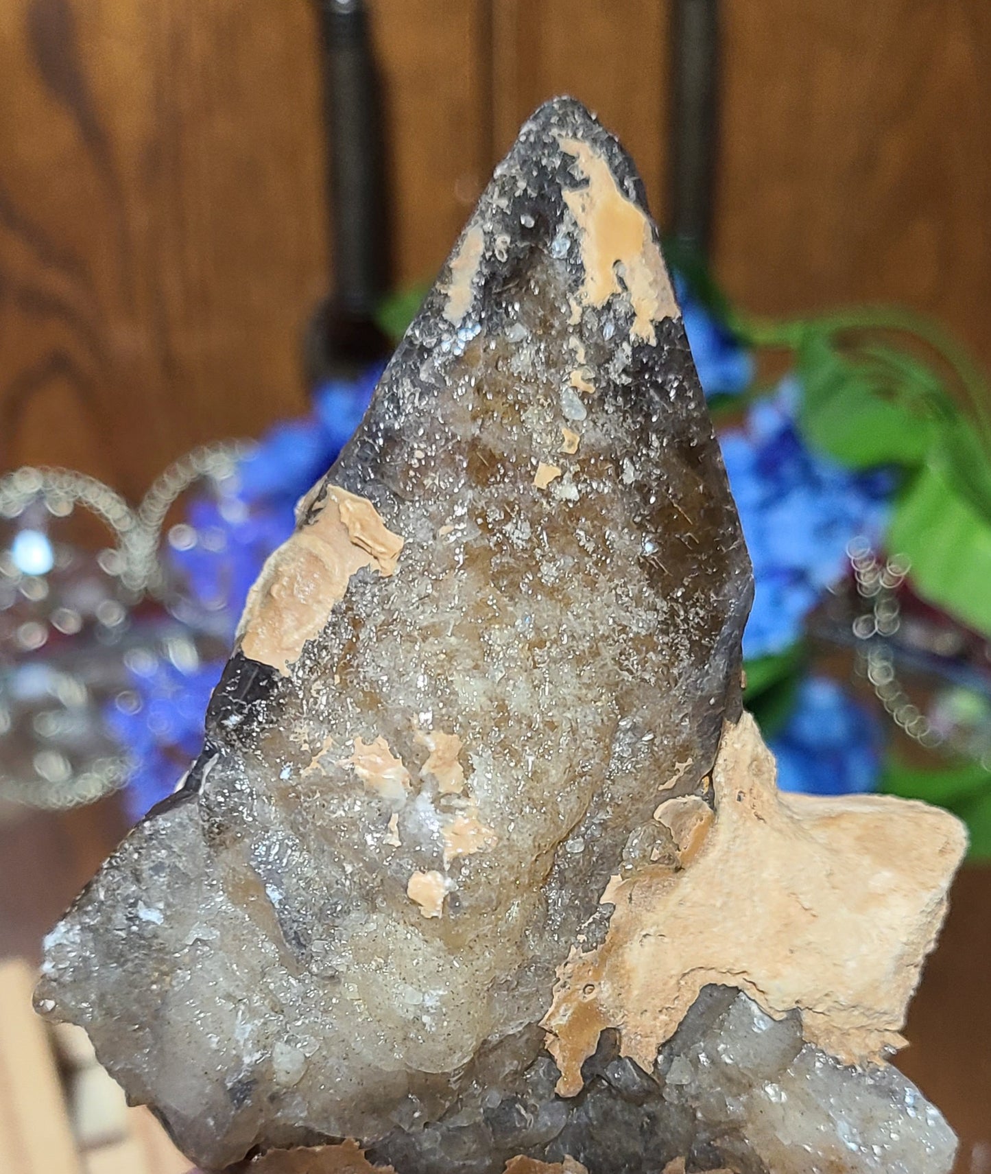 Stellar Beam Calcite Crystal Points