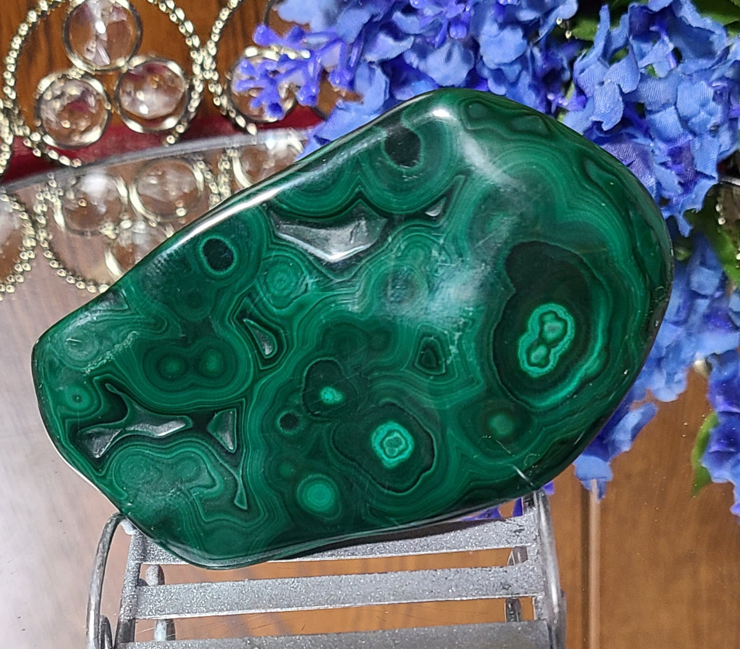 Polished Malachite Slabs