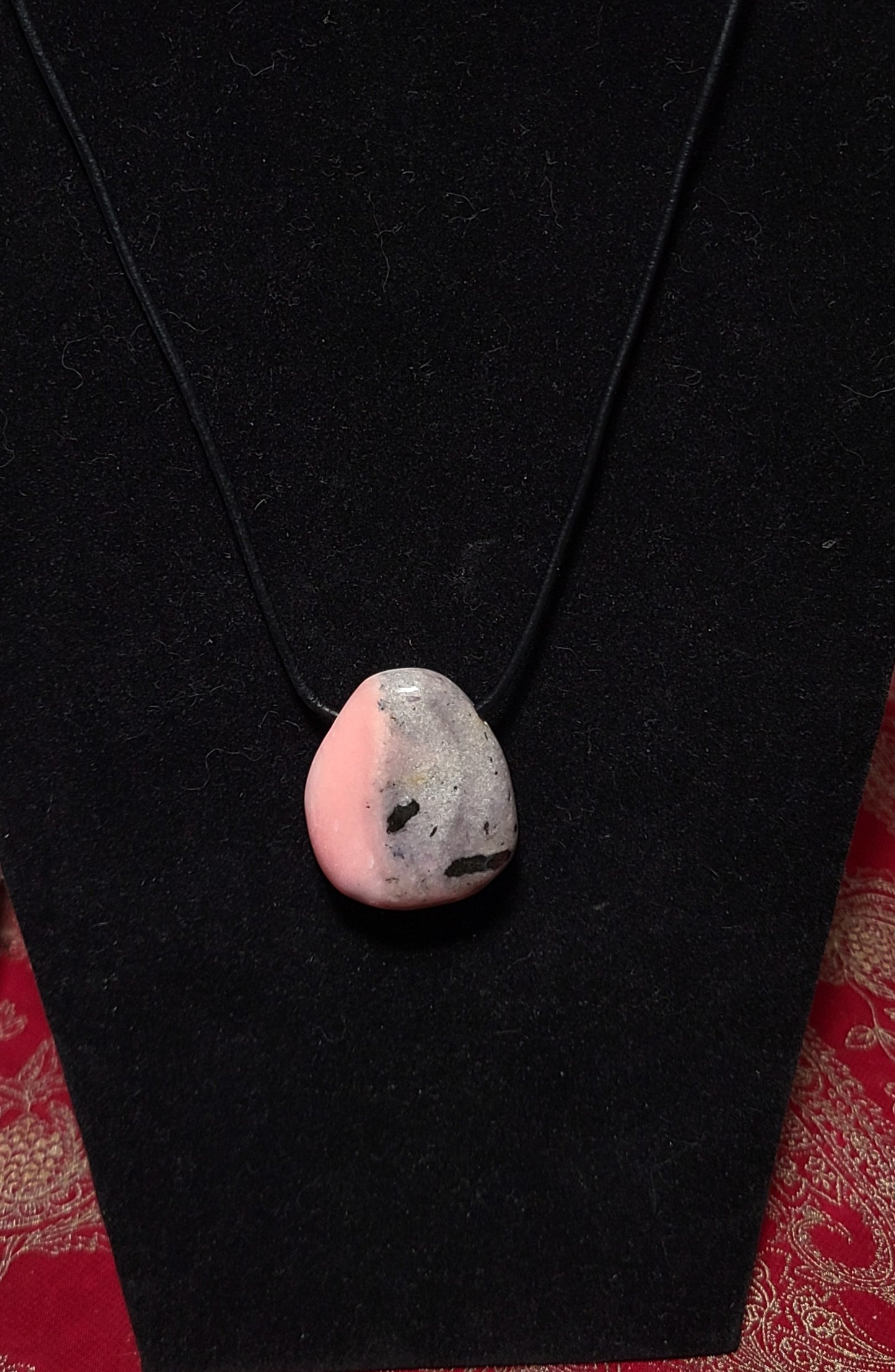 Rhodonite Palmstone Necklaces