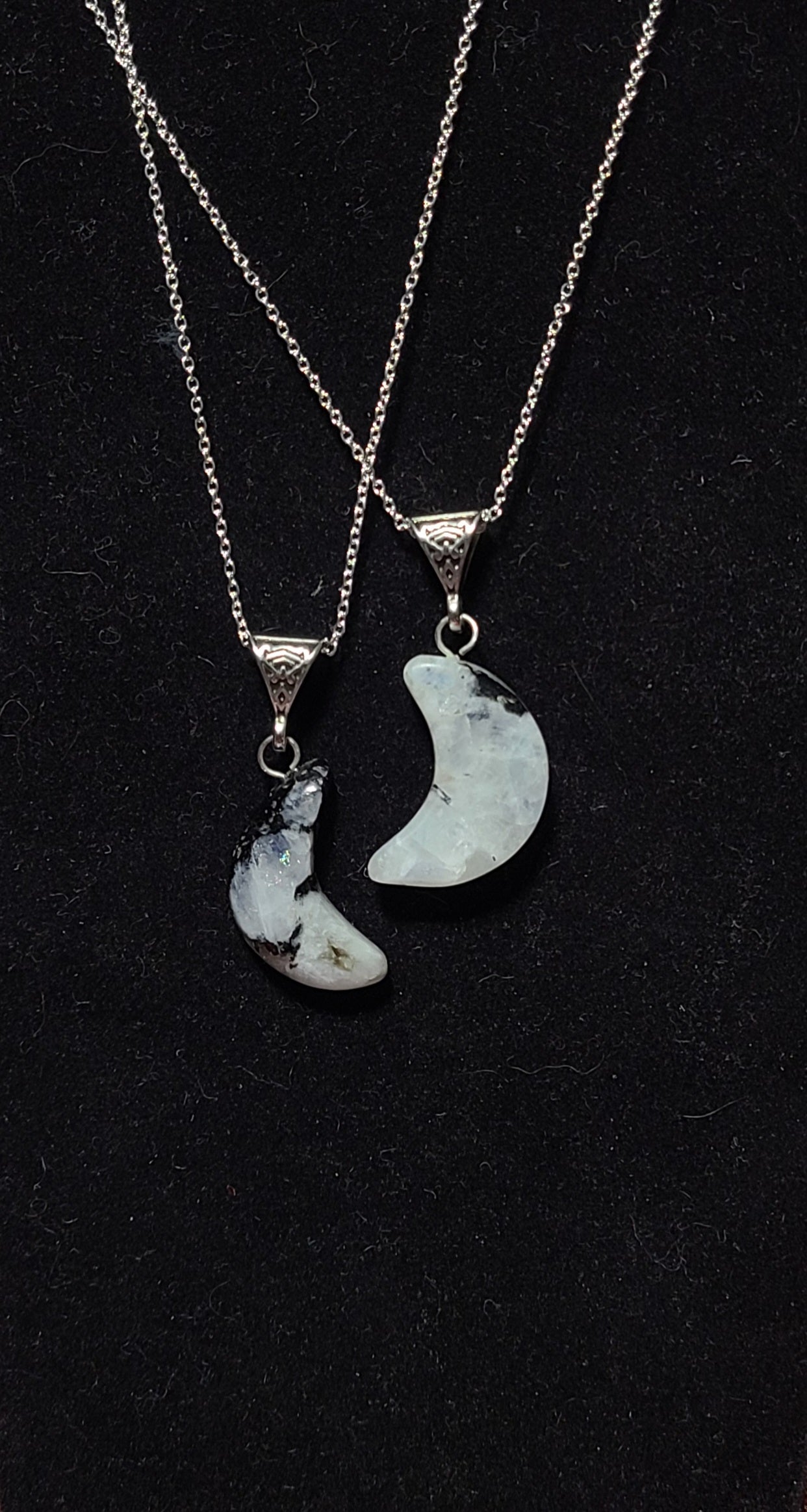 Moonstone 925 Sterling Silver Necklaces