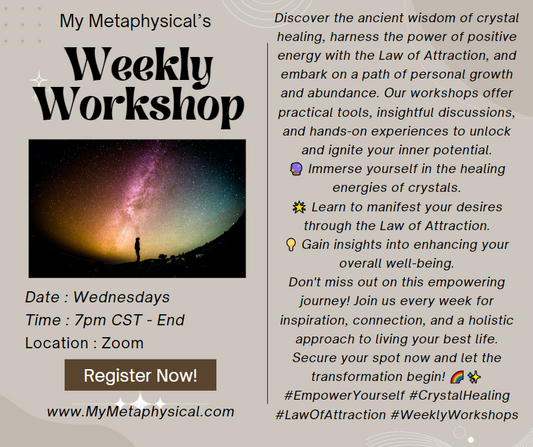 Weekly Workshops - List of Events