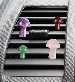 Gemstone Mushroom Vent Clips