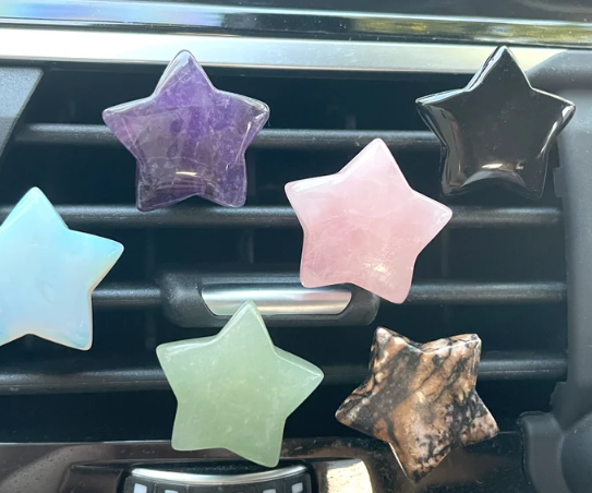 Gemstone Star Vent Clips