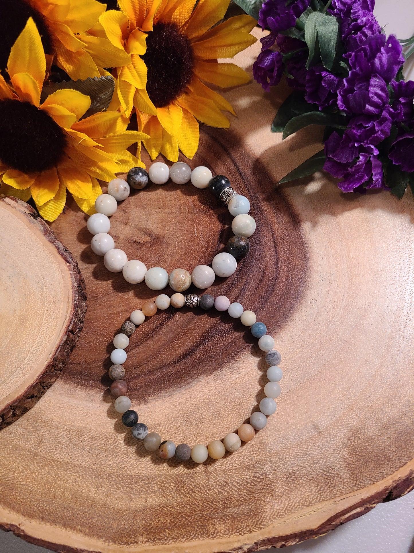 Gemstone Stretch Bracelets - Starting with 'A'