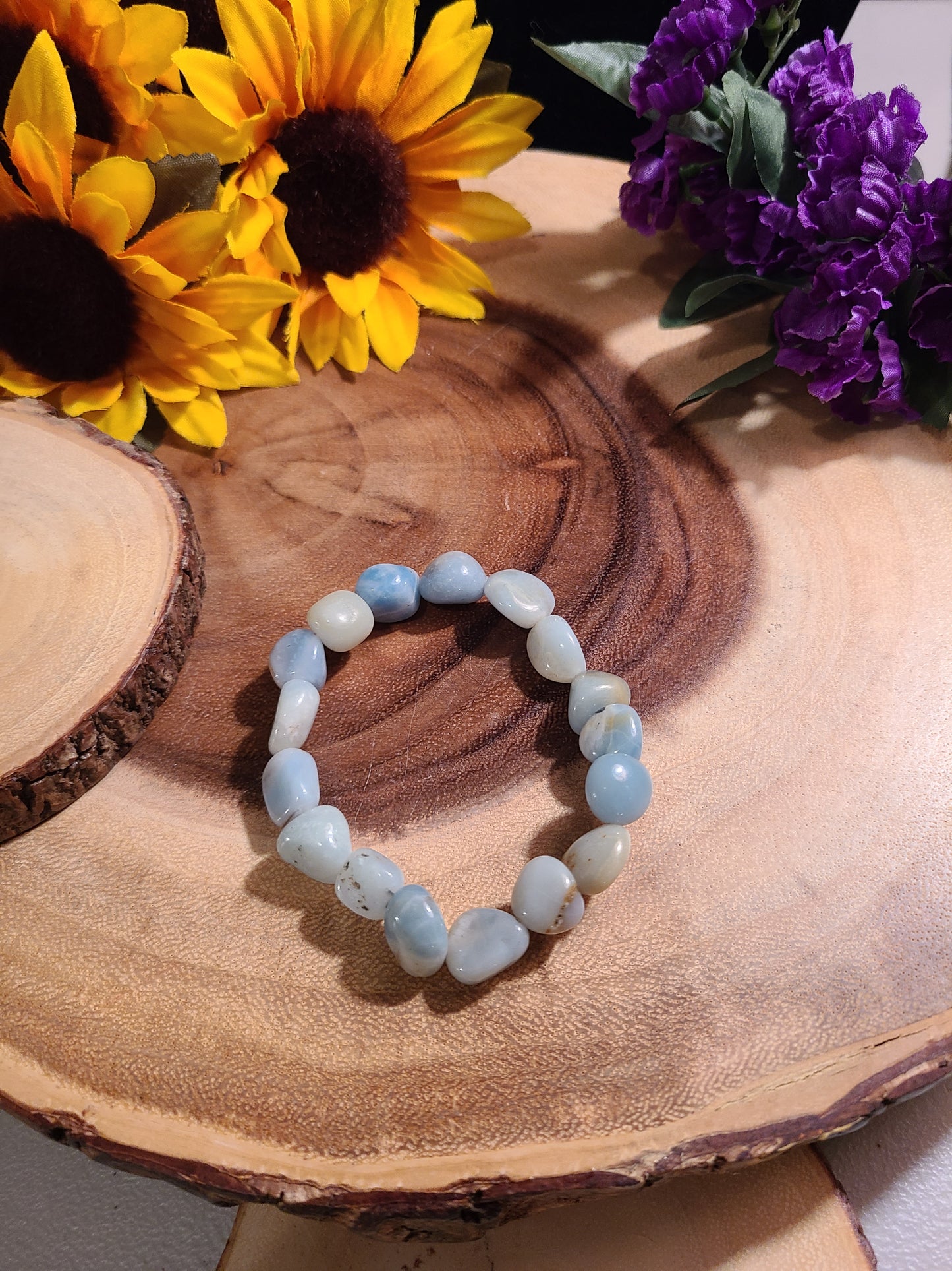 Gemstone Stretch Bracelets - B through C