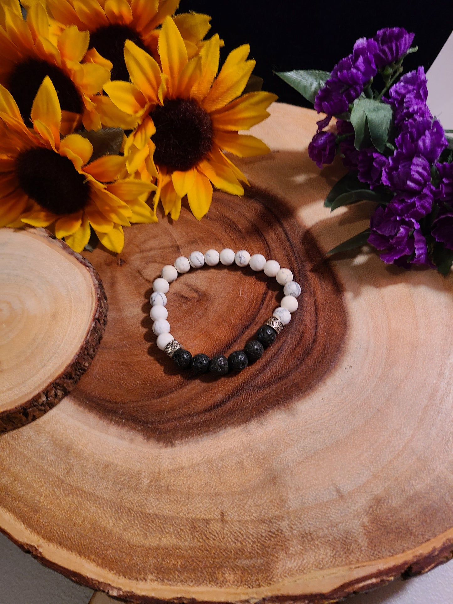 Gemstone Stretch Bracelets - H through J