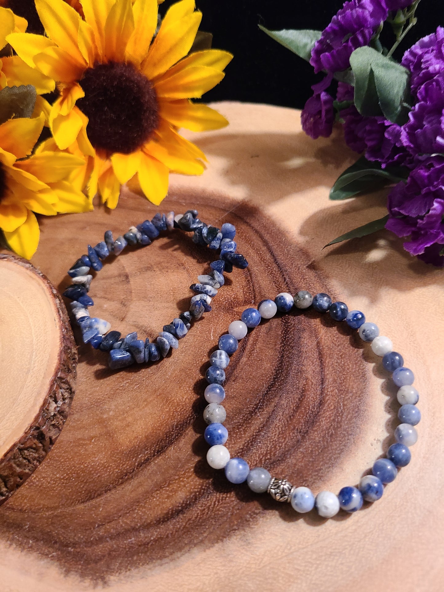 Gemstone Stretch Bracelets - S through Z