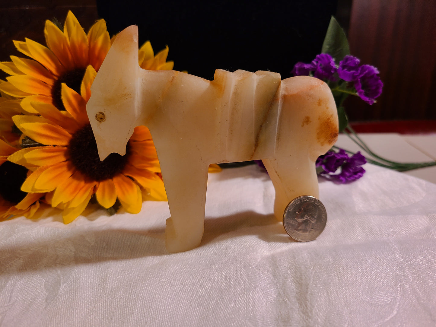 Hand-Carved Onyx Mule