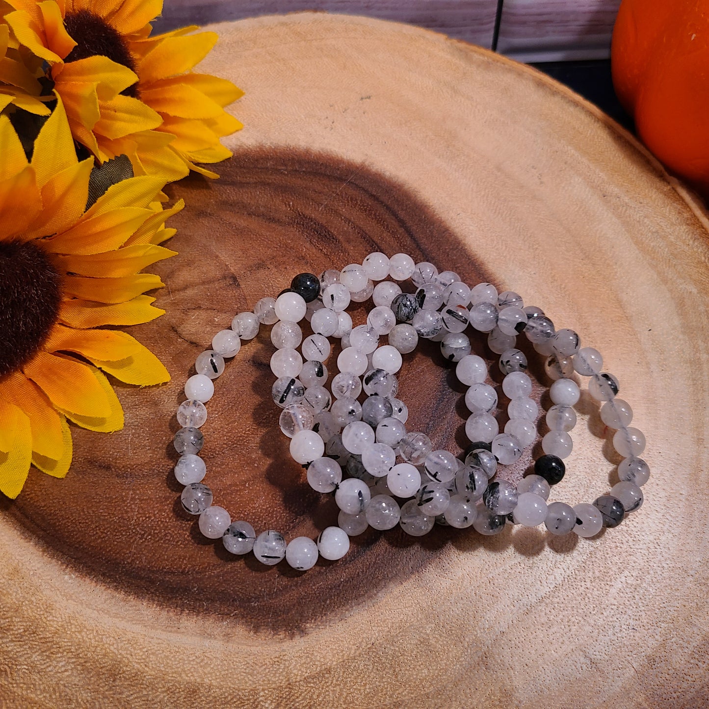 Gemstone Stretch Bracelets - Q through R