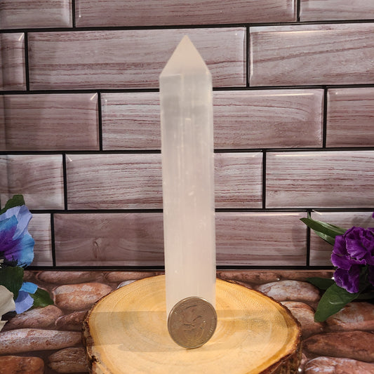 Long Selenite Towers / Wands