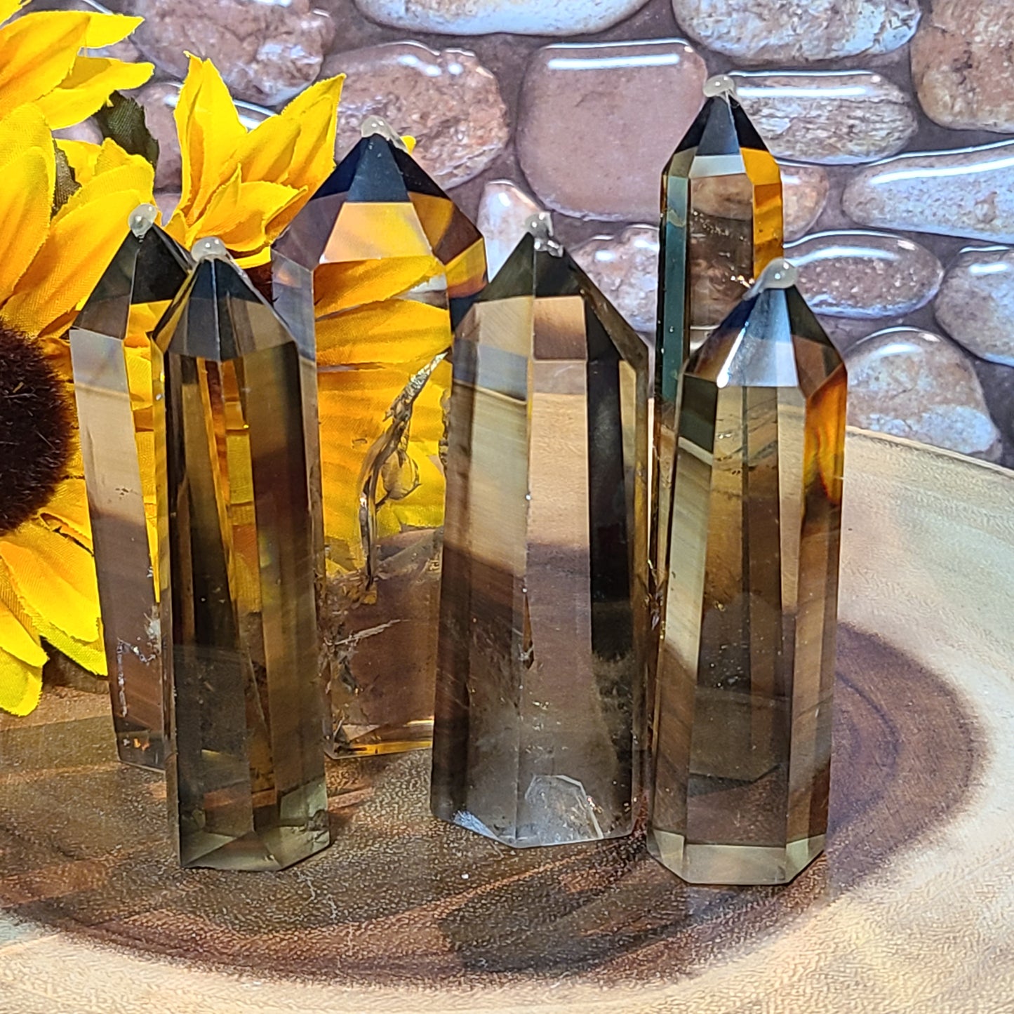 Smoky Citrine Towers