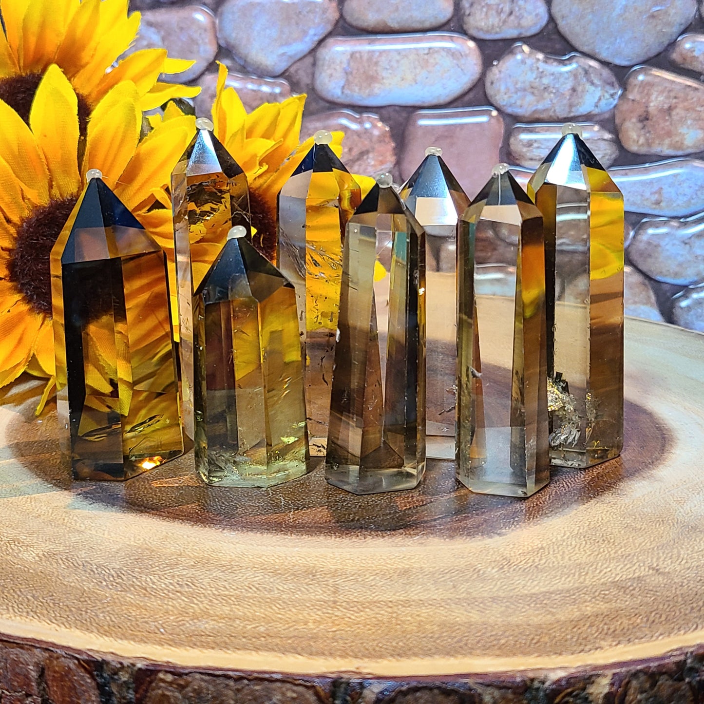 Smoky Citrine Towers