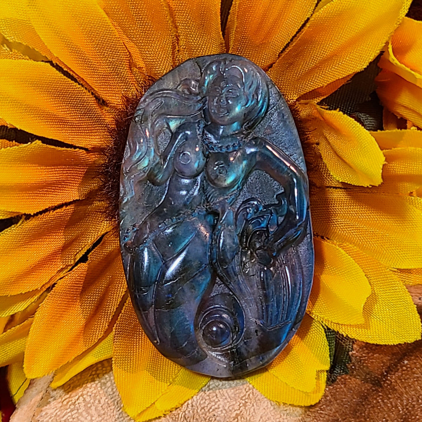 Hand-carved Labradorite - Clearance